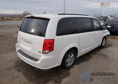 2012 Dodge Grand Caravan Sxt из США, поврежденный, VIN 2C4RDGCG4CR147056